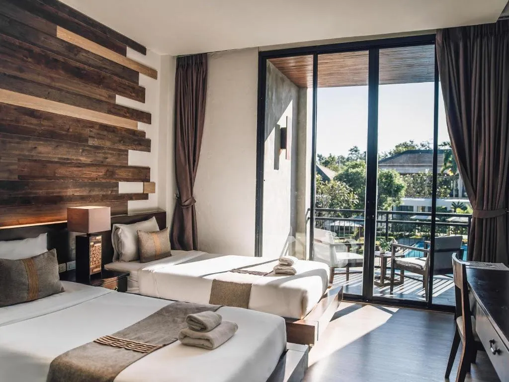 Bed in B2 Pai Premier Resort