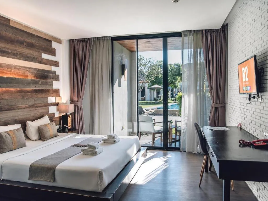 Bed in B2 Pai Premier Resort