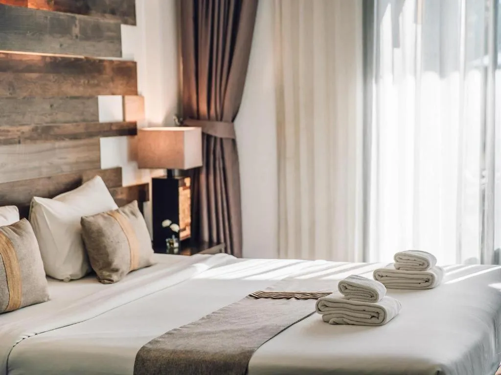 Bed in B2 Pai Premier Resort