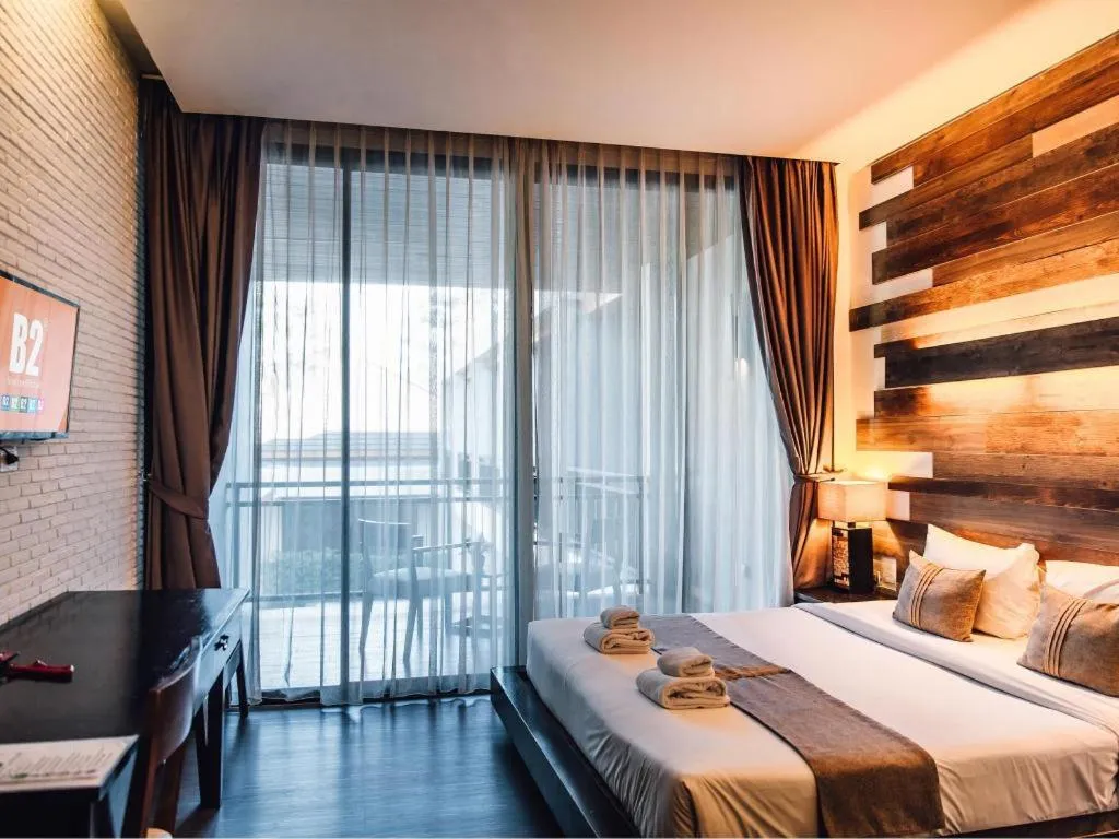 Bed in B2 Pai Premier Resort