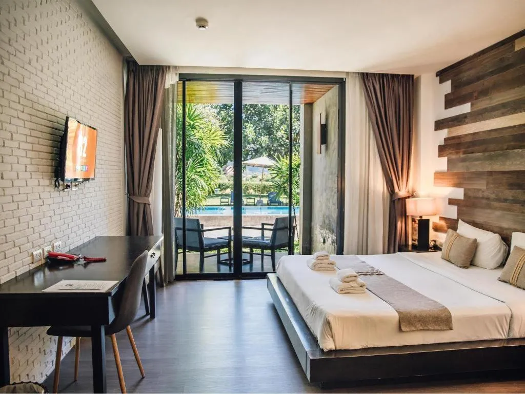 Bed in B2 Pai Premier Resort