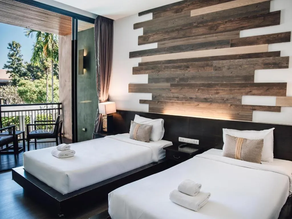 Bed in B2 Pai Premier Resort