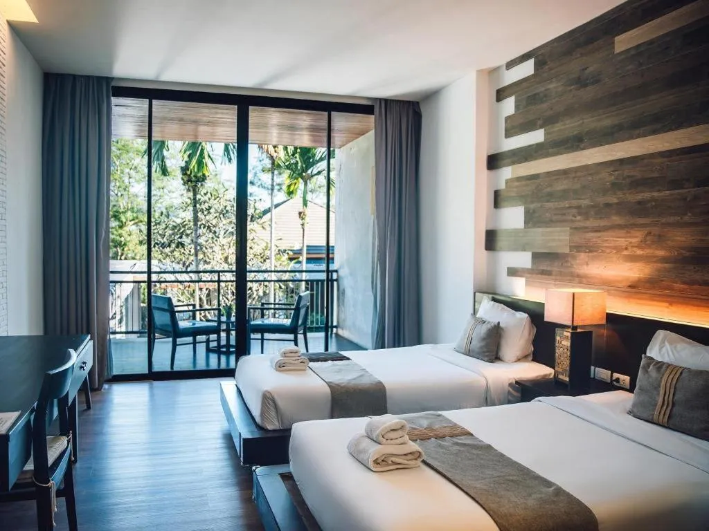 Bed in B2 Pai Premier Resort