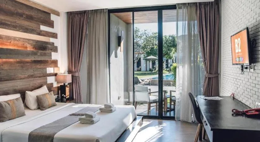 Bed in B2 Pai Premier Resort