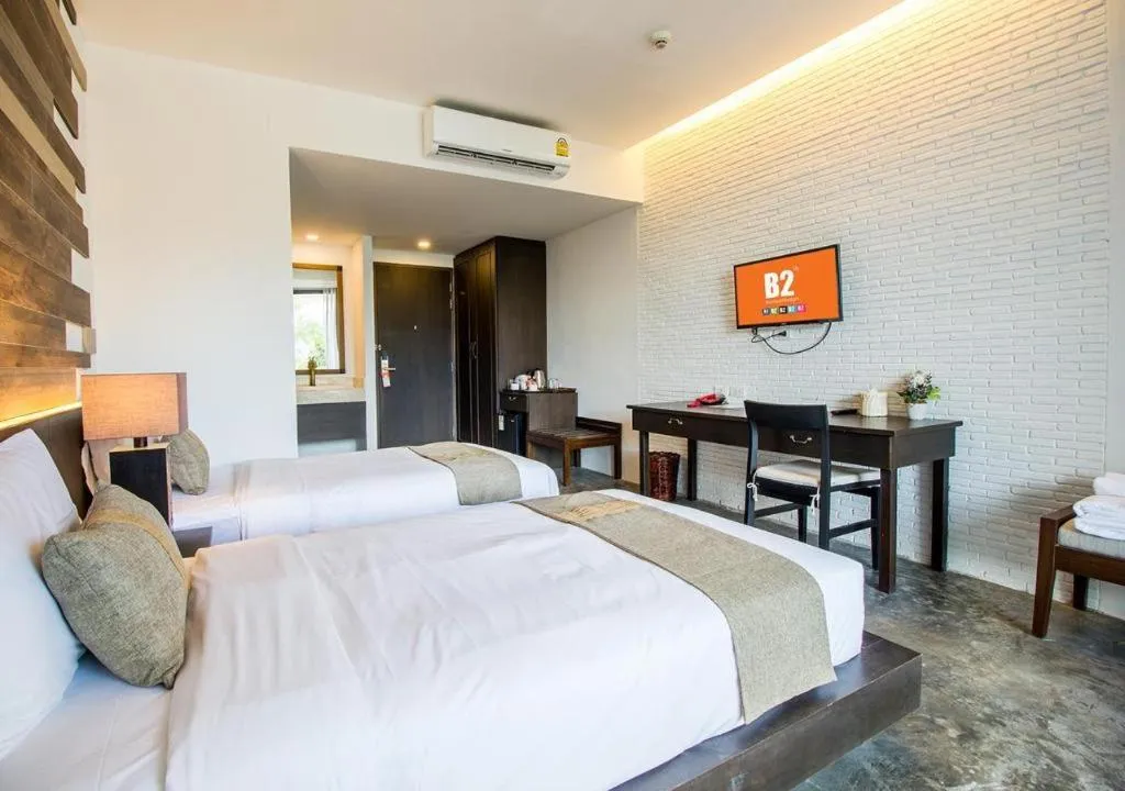 Bed in B2 Pai Premier Resort