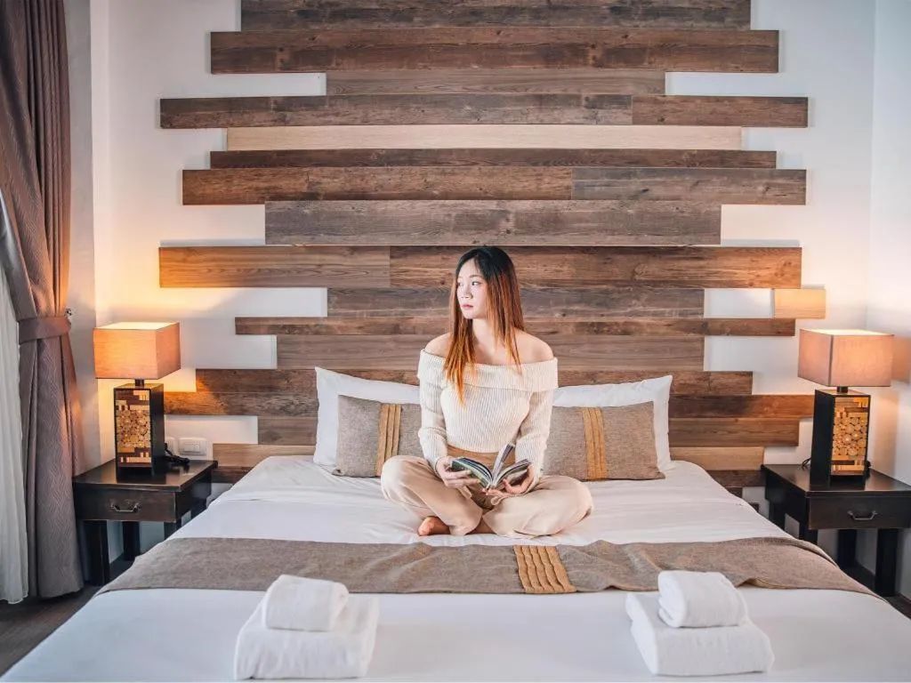 Bed in B2 Pai Premier Resort