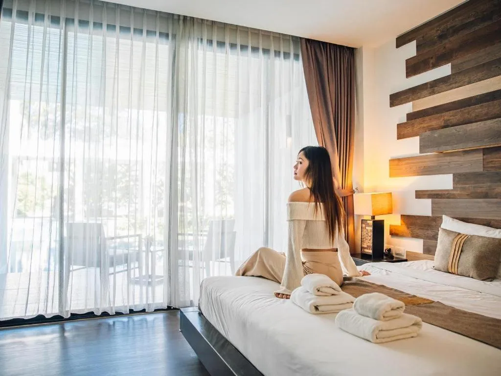 Bed in B2 Pai Premier Resort