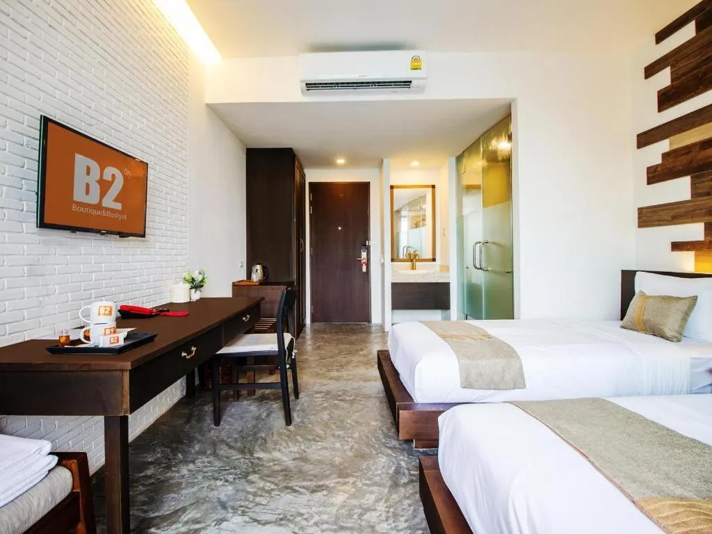 Bed in B2 Pai Premier Resort