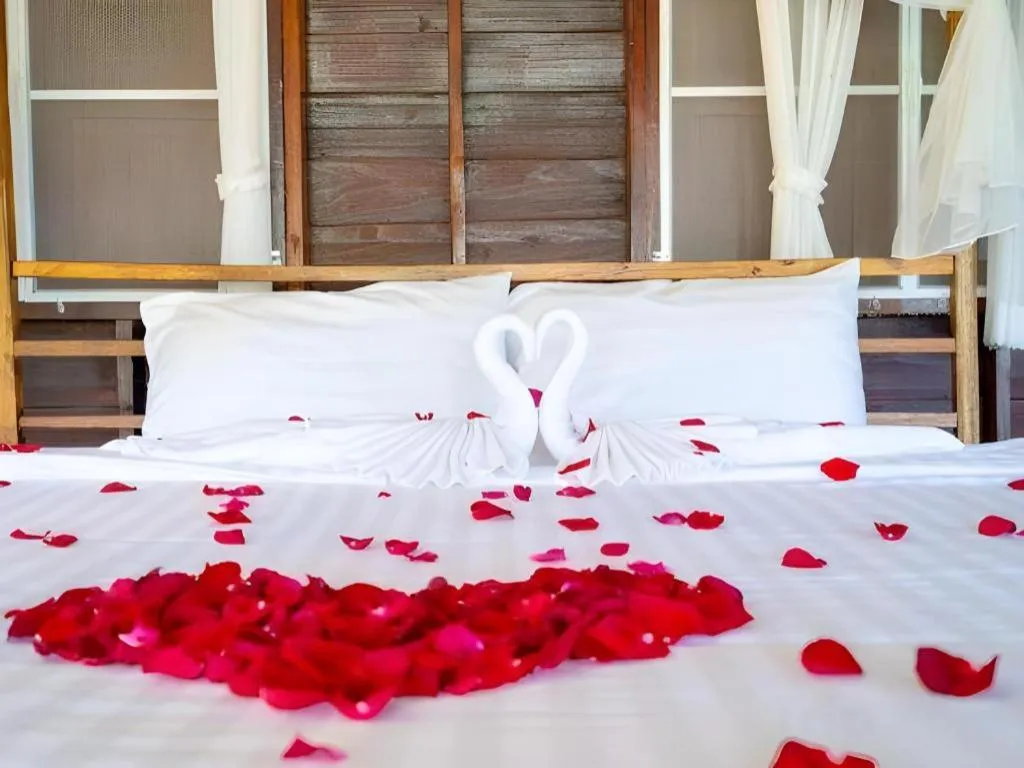 Bed in The White House Boutique Resort