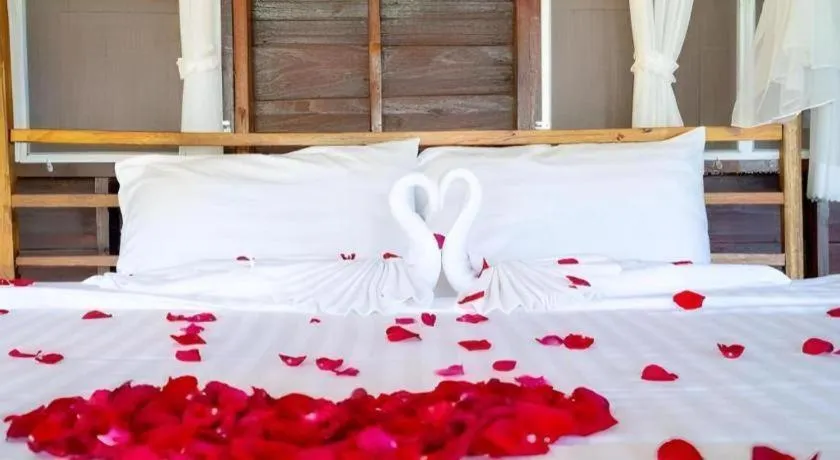 Bed in The White House Boutique Resort