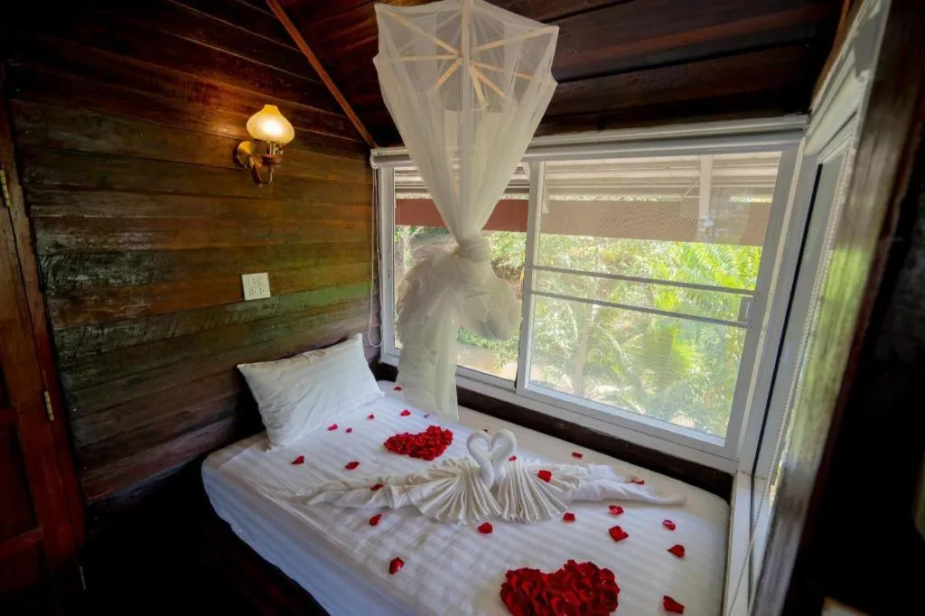 Bed in The White House Boutique Resort