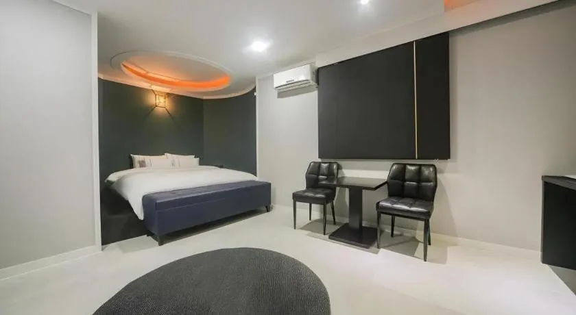 Bed in Hotel Primo Daejeon