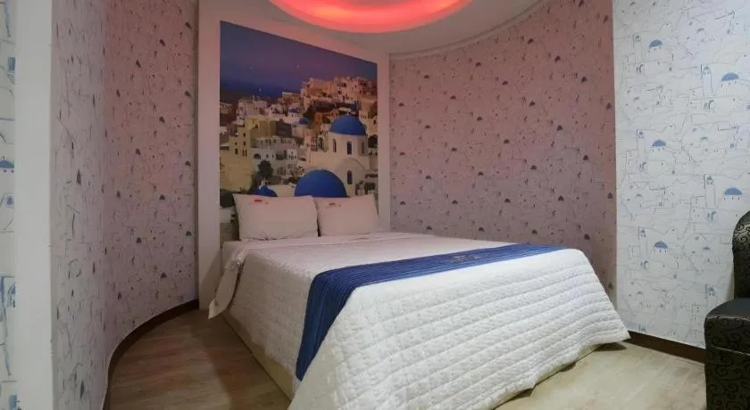 Bed in Hotel Primo Daejeon