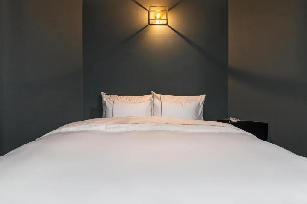 Bed in Hotel Primo Daejeon