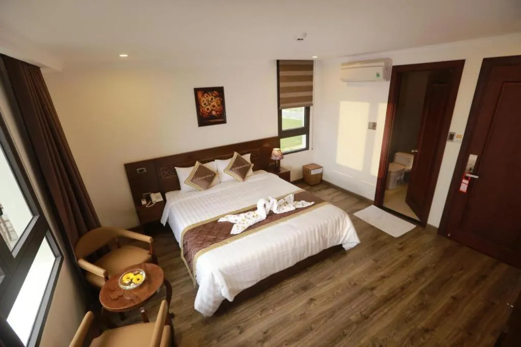 Bed in Grand Sea View Hotel