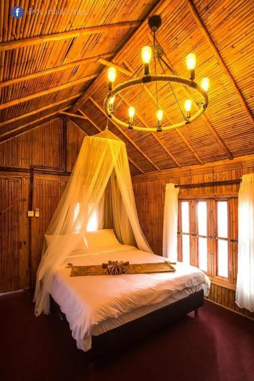 Bed in Baansuanpai Noppakao