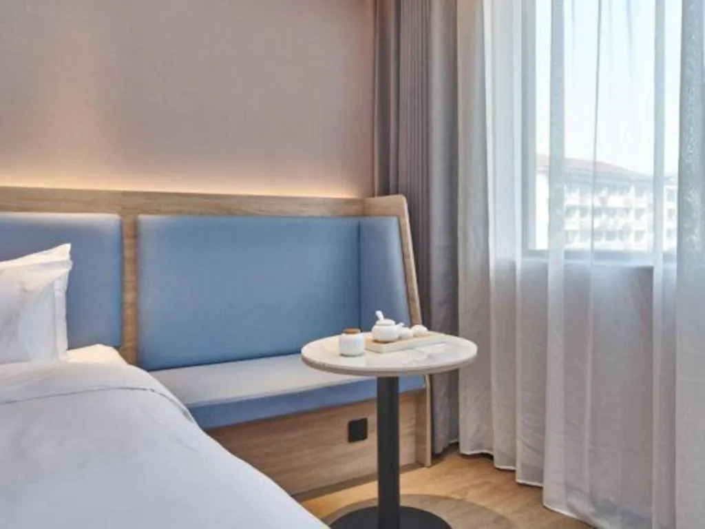 Bed in GreenTree Inn Hangzhou Linan Wanma Road Express Hotel