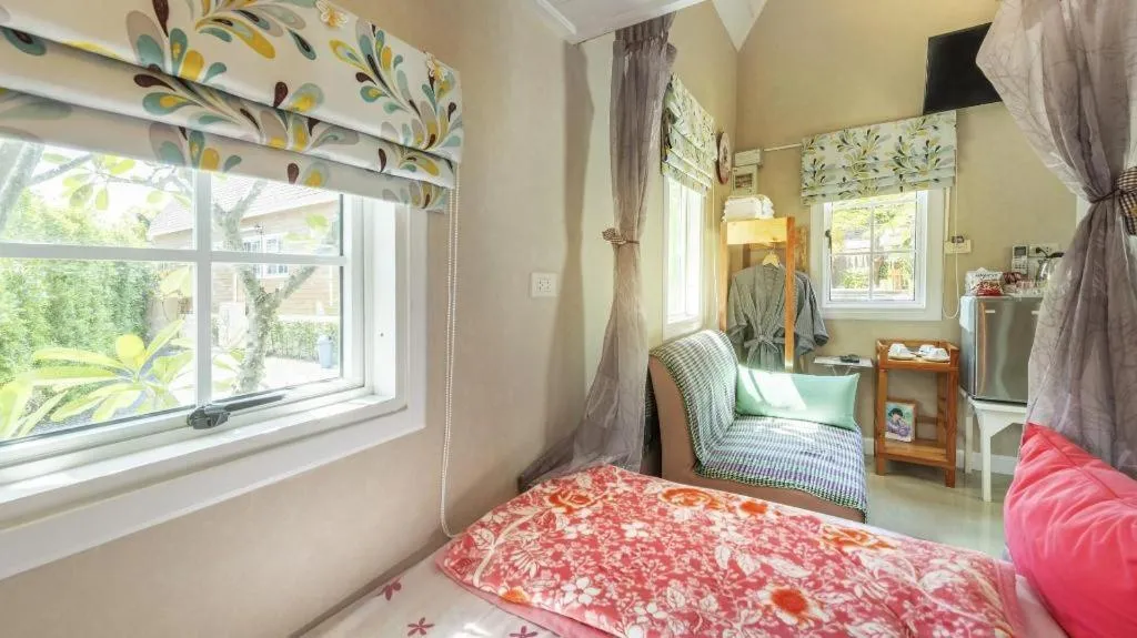 Bed in Greenview Resort