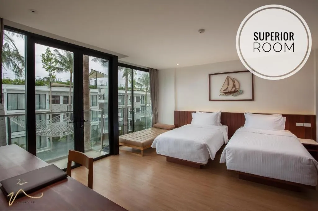 Bed in Varinah Resort