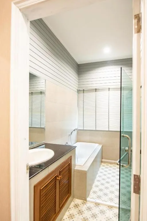 Bed in Baan Suan Aou Khai