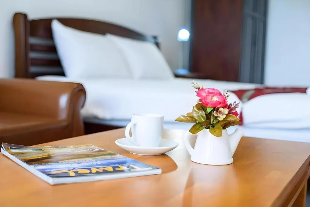 Bed in Baan Suan Aou Khai