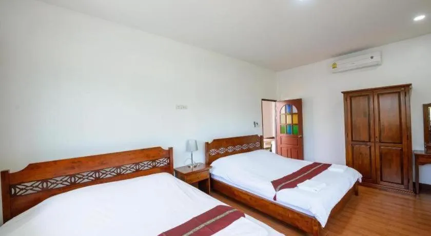 Bed in Baan Suan Aou Khai