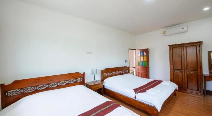 Bed in Baan Suan Aou Khai