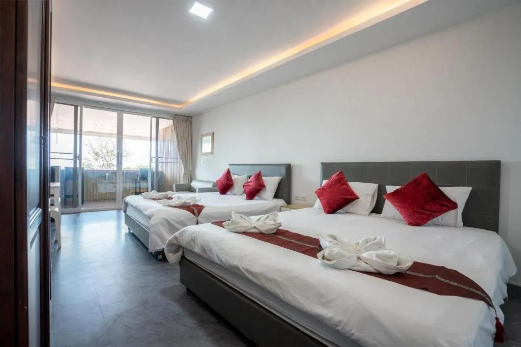 Bed in Baan Suan Aou Khai