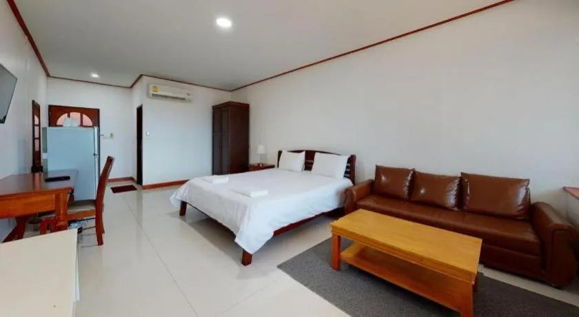 Bed in Baan Suan Aou Khai