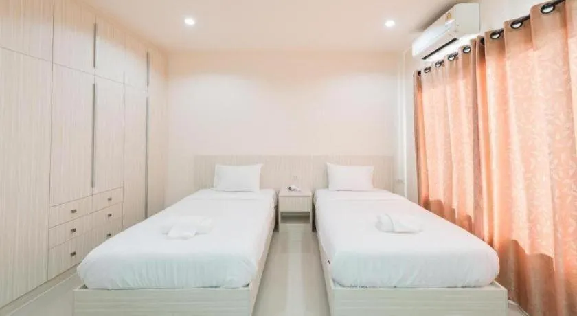 Bed in At One Hotel Chiangrai