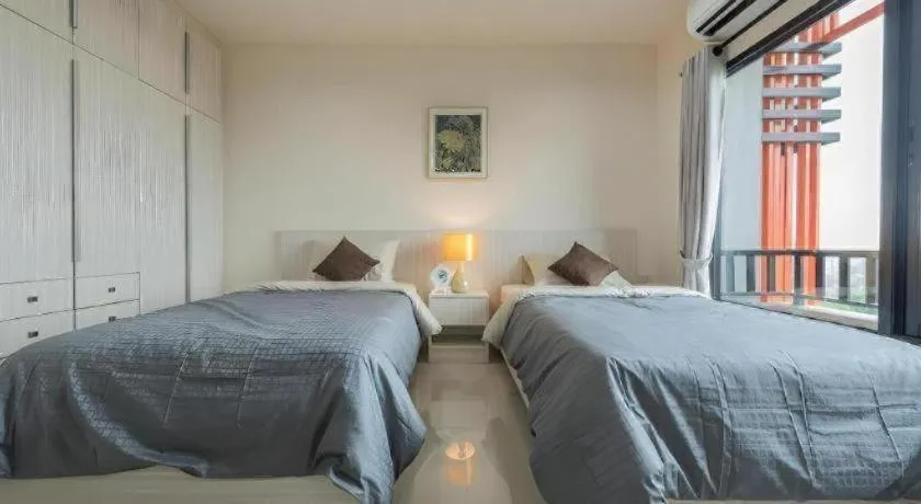 Bed in At One Hotel Chiangrai