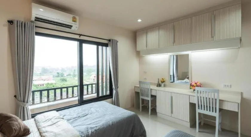 Bed in At One Hotel Chiangrai