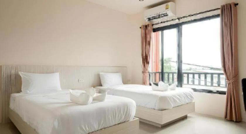 Bed in At One Hotel Chiangrai