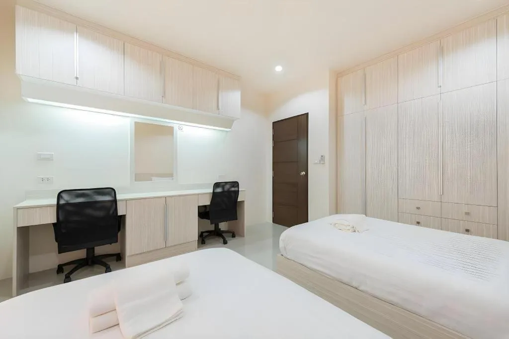 Bed in At One Hotel Chiangrai