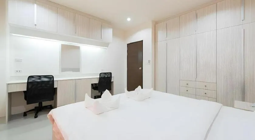 Bed in At One Hotel Chiangrai