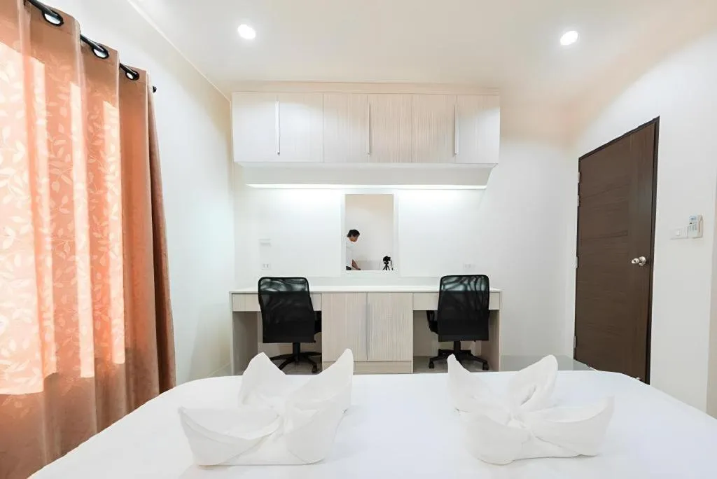 Bed in At One Hotel Chiangrai