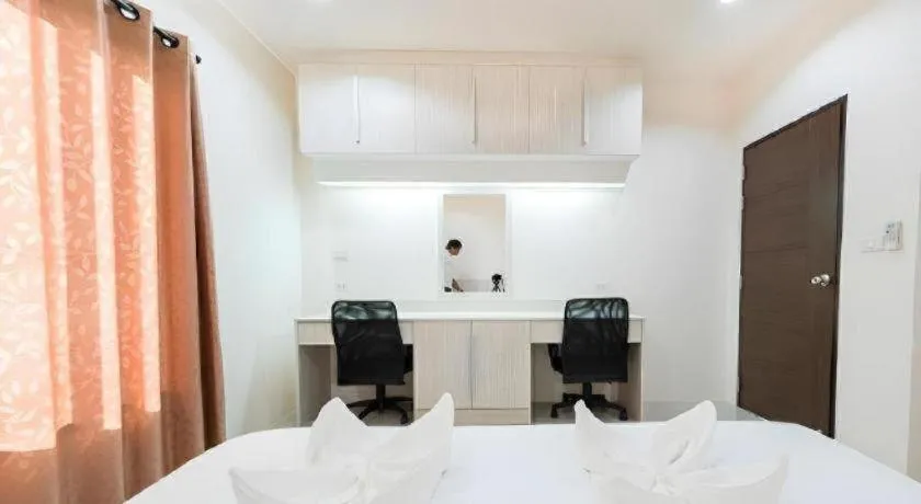 Bed in At One Hotel Chiangrai