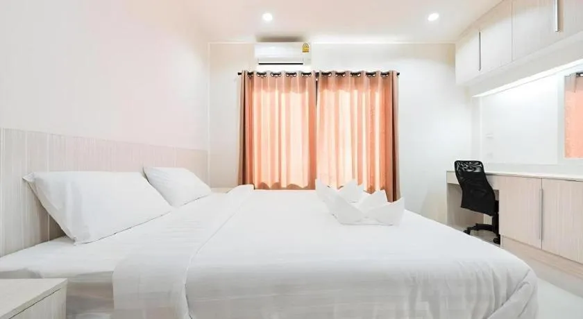 Bed in At One Hotel Chiangrai