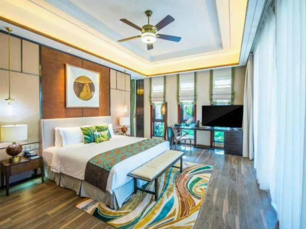 Bed in Country Garden Hot Spring Hotel Huizhou