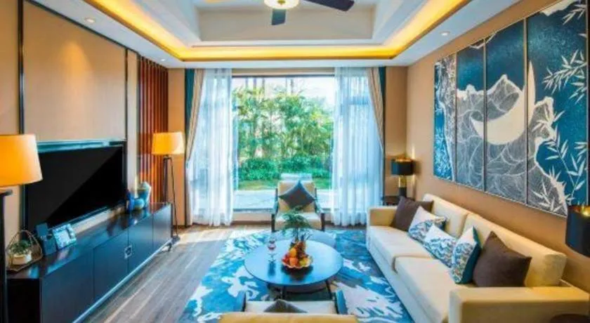 Bed in Country Garden Hot Spring Hotel Huizhou