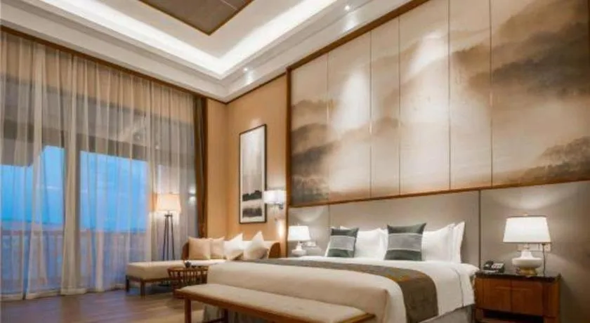 Bed in Country Garden Hot Spring Hotel Huizhou