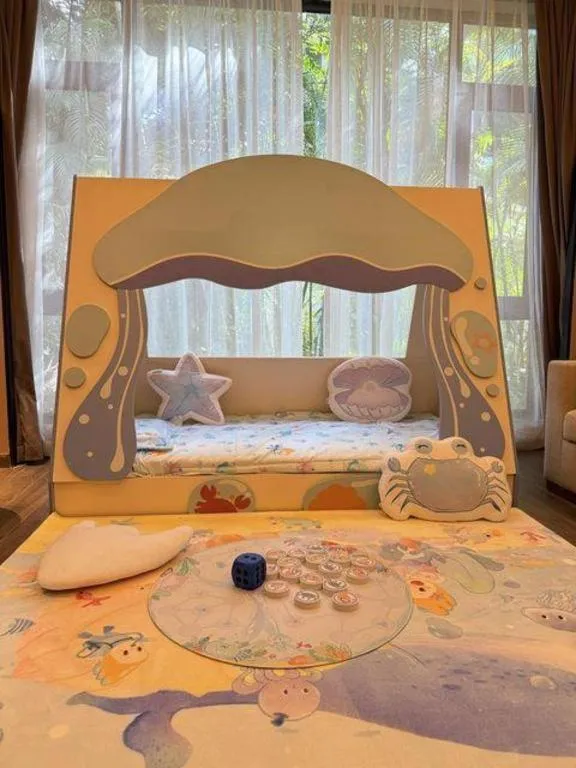 Bed in Country Garden Hot Spring Hotel Huizhou