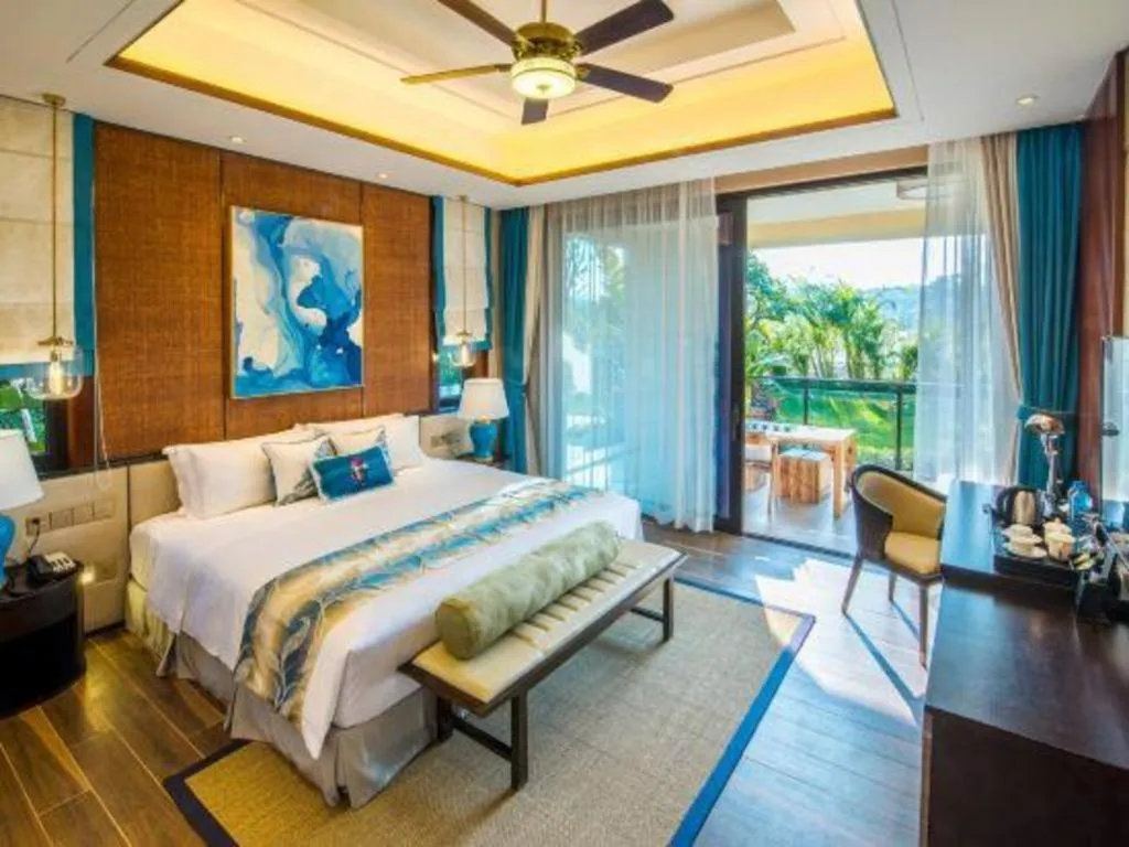 Bed in Country Garden Hot Spring Hotel Huizhou