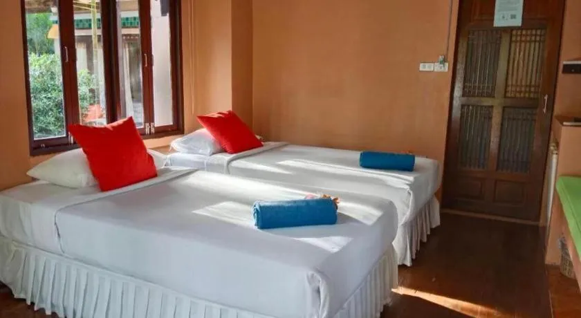 Bed in Ko Kut Ao Phrao Beach Resort