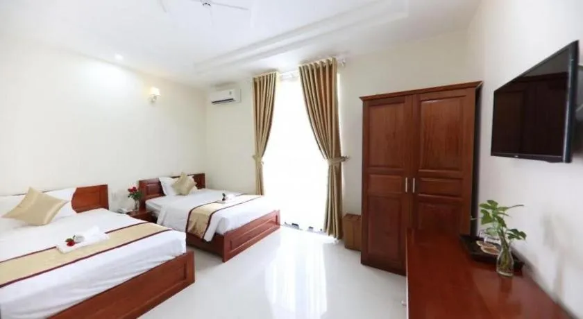 Bed in Thuan Hai Hotel