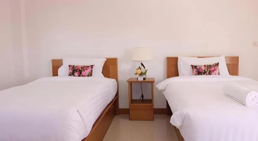 Bed in Thatphanom View Hotel Nakhon