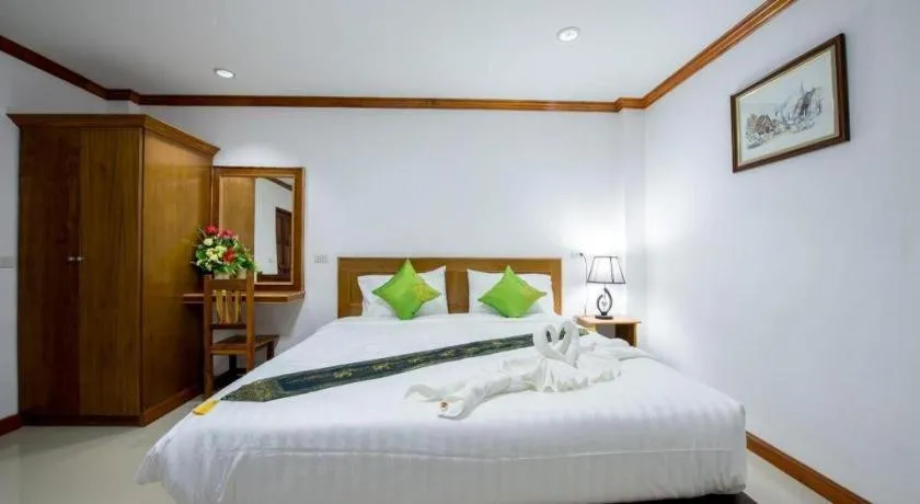 Bed in Thatphanom View Hotel Nakhon