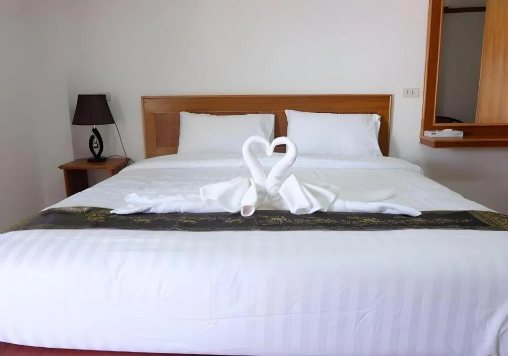 Bed in Thatphanom View Hotel Nakhon