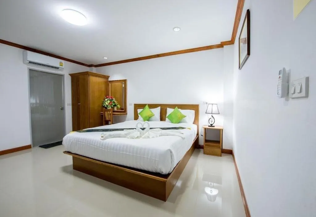 Bed in Thatphanom View Hotel Nakhon