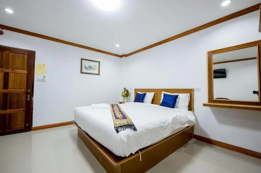 Bed in Thatphanom View Hotel Nakhon